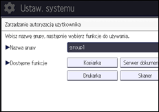 Ilustracja ekranu panela operacyjnego