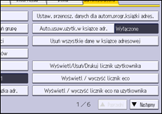 Ilustracja ekranu panela operacyjnego
