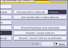 Ilustracja ekranu panela operacyjnego