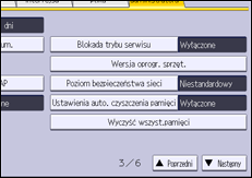 Ilustracja ekranu panela operacyjnego