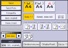 Ilustracja ekranu panela operacyjnego