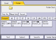 Ilustracja ekranu panela operacyjnego
