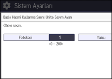 İşlem paneli ekran çizimi