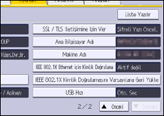 İşlem paneli ekran çizimi