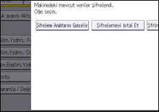 İşlem paneli ekran çizimi