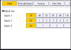 İşlem paneli ekran çizimi