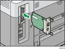 Ilustração da unidade de interface