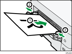 Imagem da bandeja de alimentação manual