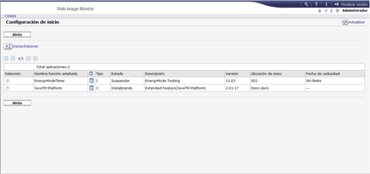 Ilustración de la pantalla del navegador Web