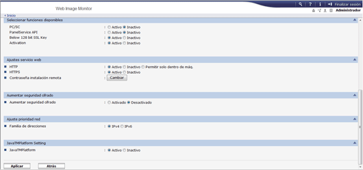 Ilustración de la pantalla del navegador Web