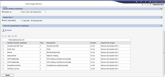 Ilustración de la pantalla del navegador Web