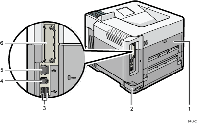Numeroitu kuva päälaitteen näytöstä