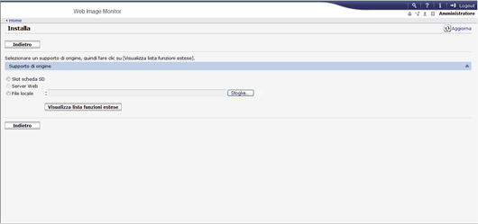 Illustrazione schermata browser web