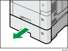 Illustratie van de printer