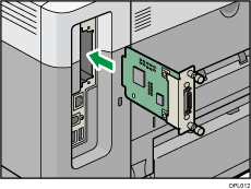 Interface unit illustration