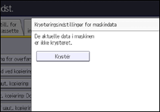 Illustration af displayet på betjeningspanelet