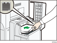 Illustration af elevatorkassette