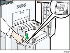 Illustration af elevatorkassette