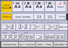 Abbildung Bedienfeld-Display