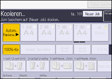 Abbildung Bedienfeld-Display