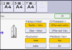 Abbildung Bedienfeld-Display