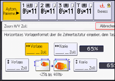 Abbildung Bedienfeld-Display