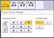 Abbildung Bedienfeld-Display