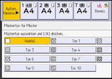 Abbildung Bedienfeld-Display