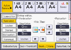 Abbildung Bedienfeld-Display