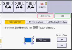 Abbildung Bedienfeld-Display