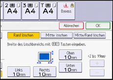 Abbildung Bedienfeld-Display