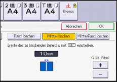 Abbildung Bedienfeld-Display