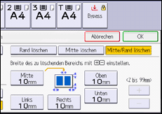 Abbildung Bedienfeld-Display