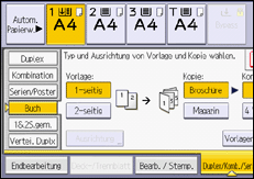 Abbildung Bedienfeld-Display