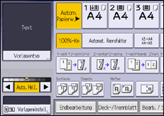Abbildung Bedienfeld-Display
