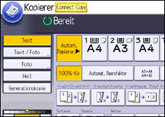 Abbildung Bedienfeld-Display