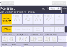 Abbildung Bedienfeld-Display