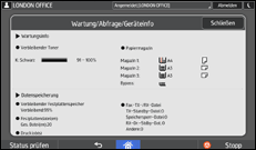 Abbildung Bedienfeld-Display