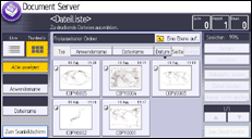 Abbildung Bedienfeld-Display