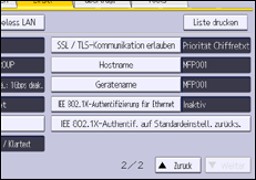 Abbildung Bedienfeld-Display