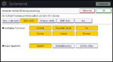 Abbildung Bedienfeld-Display