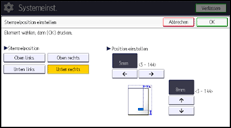 Abbildung Bedienfeld-Display