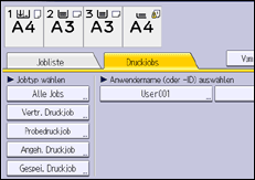 Abbildung Bedienfeld-Display