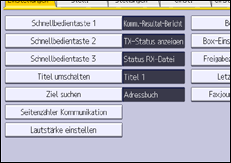 Abbildung Bedienfeld-Display