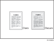 Ilustración de Densidad del fondo