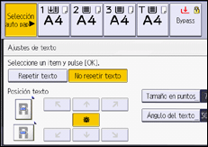 Ilustración de la pantalla panel de mandos
