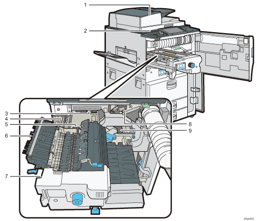 Ilustración de la máquina