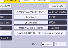 Käyttöpaneelin näyttö