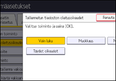 Käyttöpaneelin näyttö