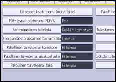 Käyttöpaneelin näyttö